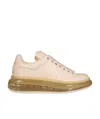 Alexander Mcqueen Leather Chunky-sole Sneakers