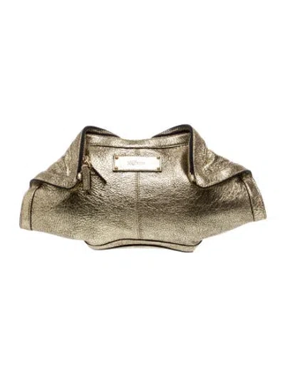 Pre-owned Alexander Mcqueen Leather Clutch