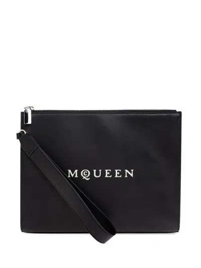 Alexander Mcqueen Leather Clutch Bag