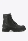 Alexander Mcqueen Alexander Mc Queen Wander Black Leather Boot In Black