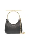 Alexander Mcqueen Mini Cross-bar Tote Bag In Black
