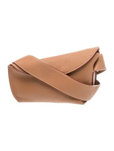 Pre-owned Alexander Mcqueen Leather Crossbody Bag In Brown