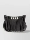 Alexander Mcqueen Leather Crossbody Bag Fringe Detailing