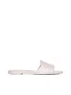 Alexander Mcqueen Alexander Mc Queen Leather Flat Sandals