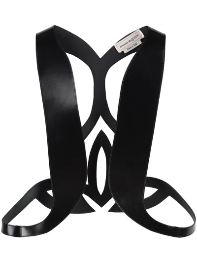 ALEXANDER MCQUEEN LEATHER GILET