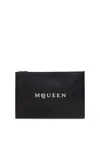 Alexander Mcqueen Leather Handbag In Black