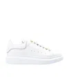 Alexander Mcqueen Leather Lace Up Trainers In White