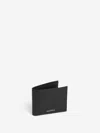 Alexander Mcqueen Double-fold Wallet In Black