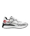 Alexander Mcqueen Leather Low-top Sneakers In White