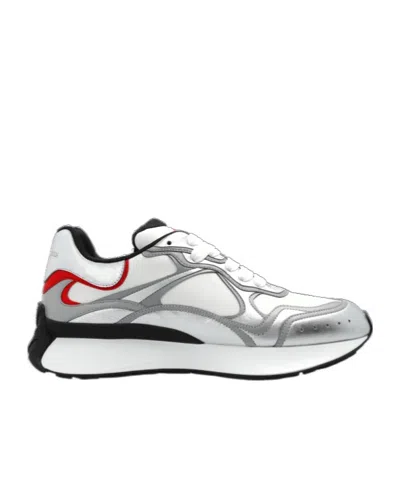 Alexander Mcqueen Leather Low-top Sneakers In White