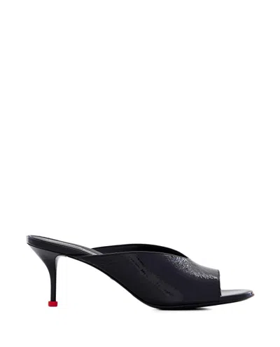 ALEXANDER MCQUEEN ALEXANDER MCQUEEN LEATHER MULE SANDALS