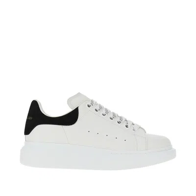 Alexander Mcqueen Leather Oversize Sneakers In White