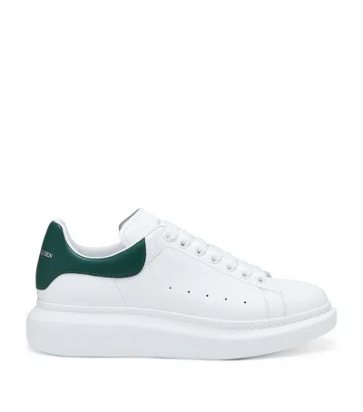 ALEXANDER MCQUEEN LEATHER OVERSIZED SNEAKERS