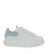 Alexander Mcqueen Leather Oversized Sneakers In Nude