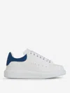 Alexander Mcqueen Leather Platform Sneakers In Royal Blue