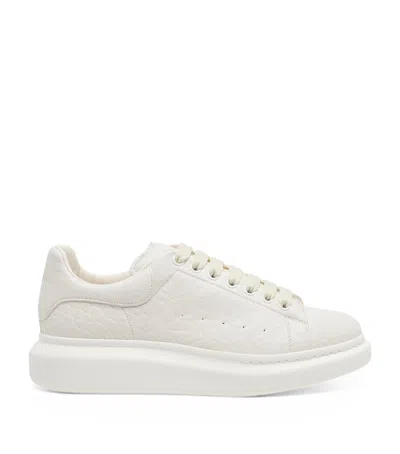 ALEXANDER MCQUEEN LEATHER OVERSIZED SNEAKERS