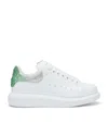 Alexander Mcqueen Leather Oversized Sneakers In White