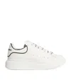Alexander Mcqueen White Sneakers With Logo Lettering On The Rear And Oversize Sole In Leather Man In White