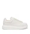 Alexander Mcqueen Leather Oversized Sneakers In White