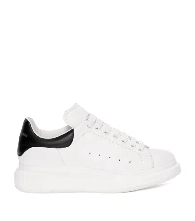 Alexander Mcqueen Leather Oversized Sneakers In White