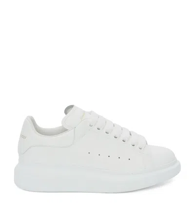 ALEXANDER MCQUEEN LEATHER OVERSIZED SNEAKERS
