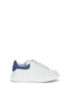 Alexander Mcqueen Oversized Leather Sneakers In White