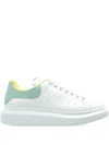 Alexander Mcqueen Oversize Leather Sneakers In White