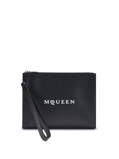 Alexander Mcqueen Leather Pouch