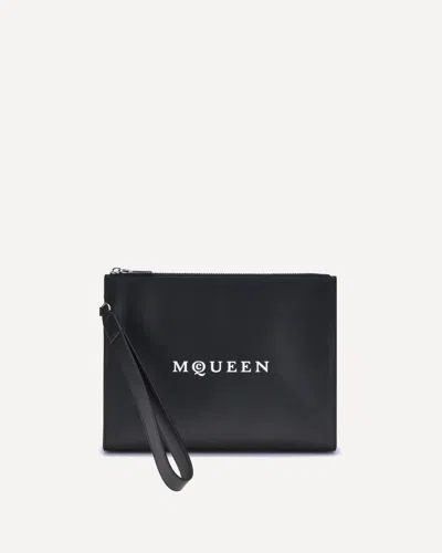Alexander Mcqueen Leather Pouch