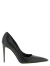 Alexander Mcqueen Leather Pumps Black In Black