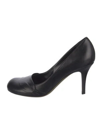 Pre-owned Alexander Mcqueen Leather Pumps In Blue