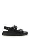 ALEXANDER MCQUEEN ALEXANDER MCQUEEN LEATHER SANDAL