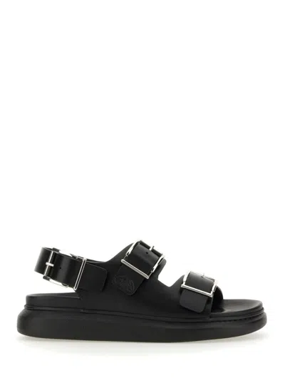ALEXANDER MCQUEEN ALEXANDER MCQUEEN LEATHER SANDAL