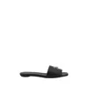 Alexander Mcqueen T-bar Leather Flat Sandals