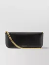 Alexander Mcqueen Leather Skull Flower Shoulder Bag