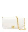 Alexander Mcqueen Small Skull Flower Cross-body Bag In White