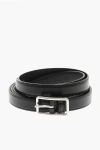 Alexander Mcqueen Leather Slim Blet 20mm Grösse 85