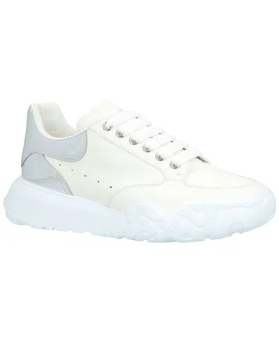 Alexander Mcqueen Leather Sneaker In White