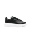Alexander Mcqueen Round Head Lacing Low-cut Casual Sneakers