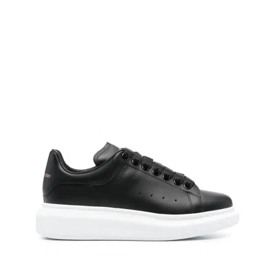 ALEXANDER MCQUEEN LEATHER SNEAKERS