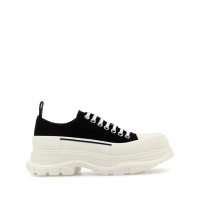 ALEXANDER MCQUEEN LEATHER SNEAKERS