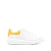 Alexander Mcqueen Perforated Platform Round Toe Sneakers