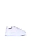 Alexander Mcqueen Leather Sneakers In White