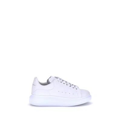 Alexander Mcqueen Leather Sneakers In Black