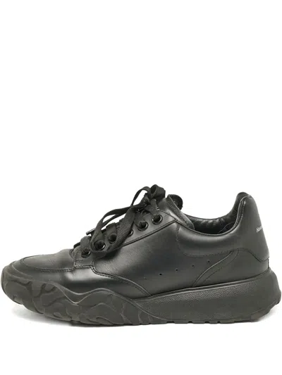 Pre-owned Alexander Mcqueen Leather Sneakers
