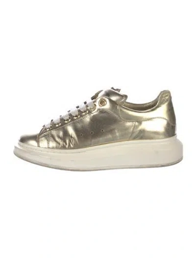 Pre-owned Alexander Mcqueen Leather Sneakers