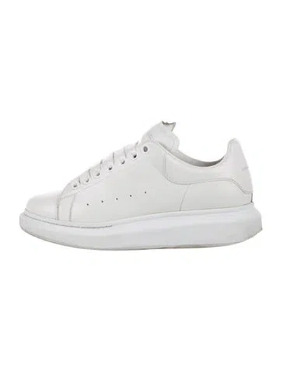 Pre-owned Alexander Mcqueen Leather Sneakers In Brown