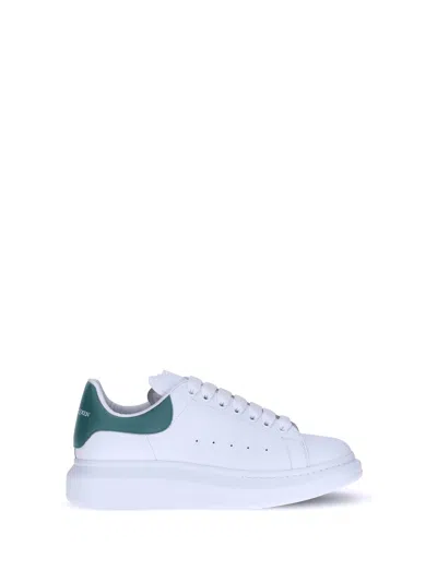 Alexander Mcqueen Leather Sneakers In Multi