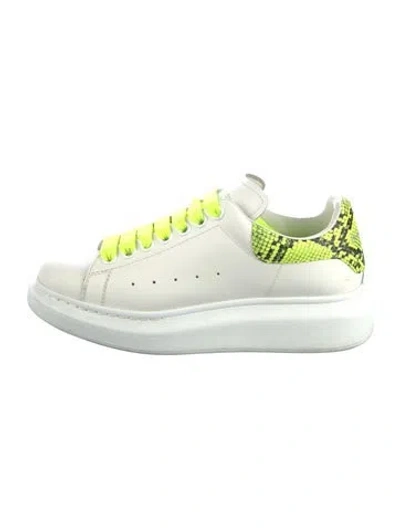 Pre-owned Alexander Mcqueen Leather Sneakers In Multi