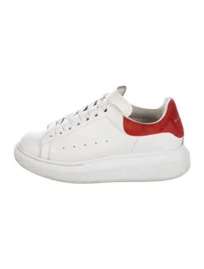 Pre-owned Alexander Mcqueen Leather Sneakers In Multi